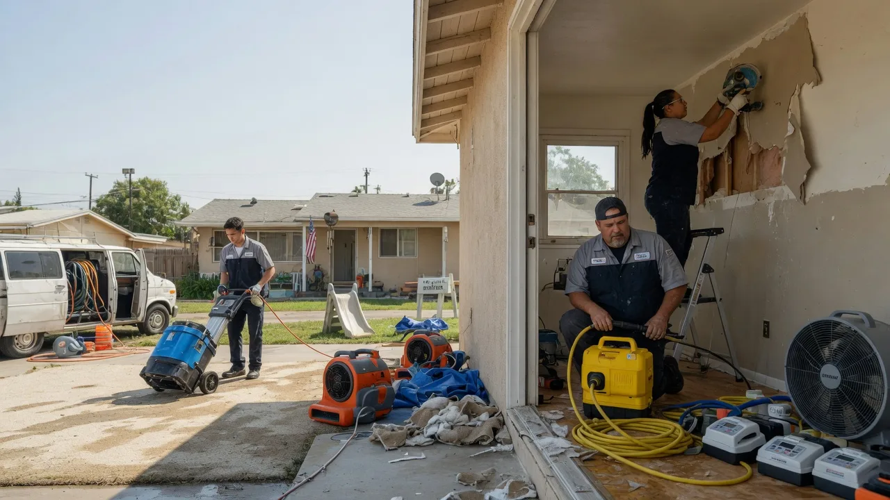 Water Damage Restoration in Flagtown, NJ near me